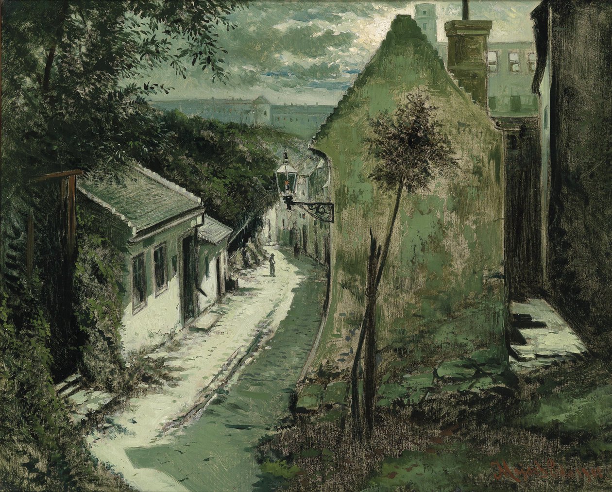 Motívum Pozsonyból alkotó: Eduard Majsch