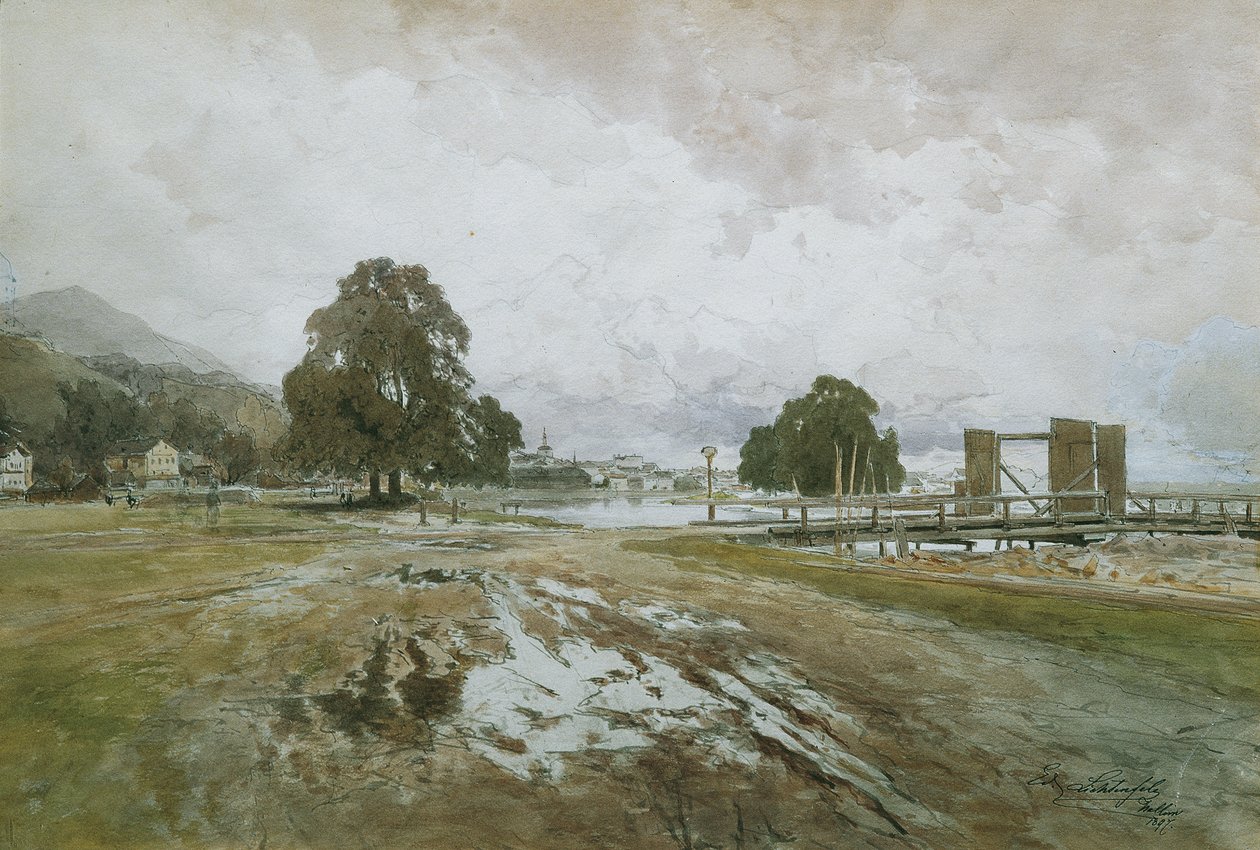 A fagereblyénél alkotó: Eduard Peithner von Lichtenfels