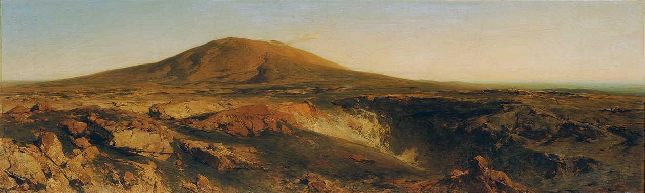 Az Etna csúcsa 1878 alkotó: Eduard Peithner von Lichtenfels