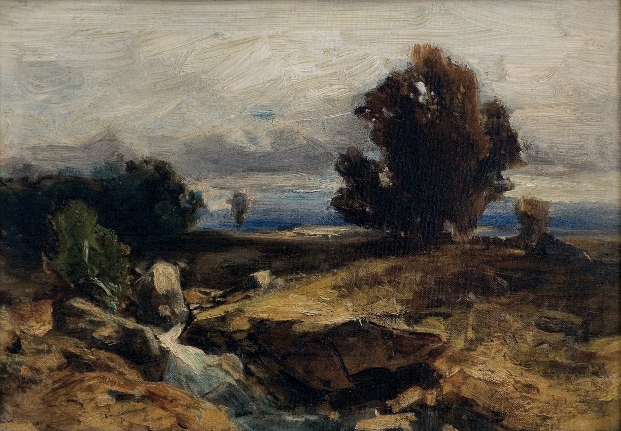 tájtanulmány alkotó: Eduard Peithner von Lichtenfels