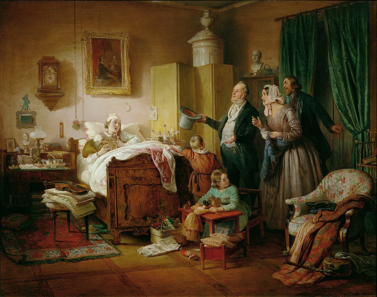 A beteg zenész alkotó: Eduard Ritter