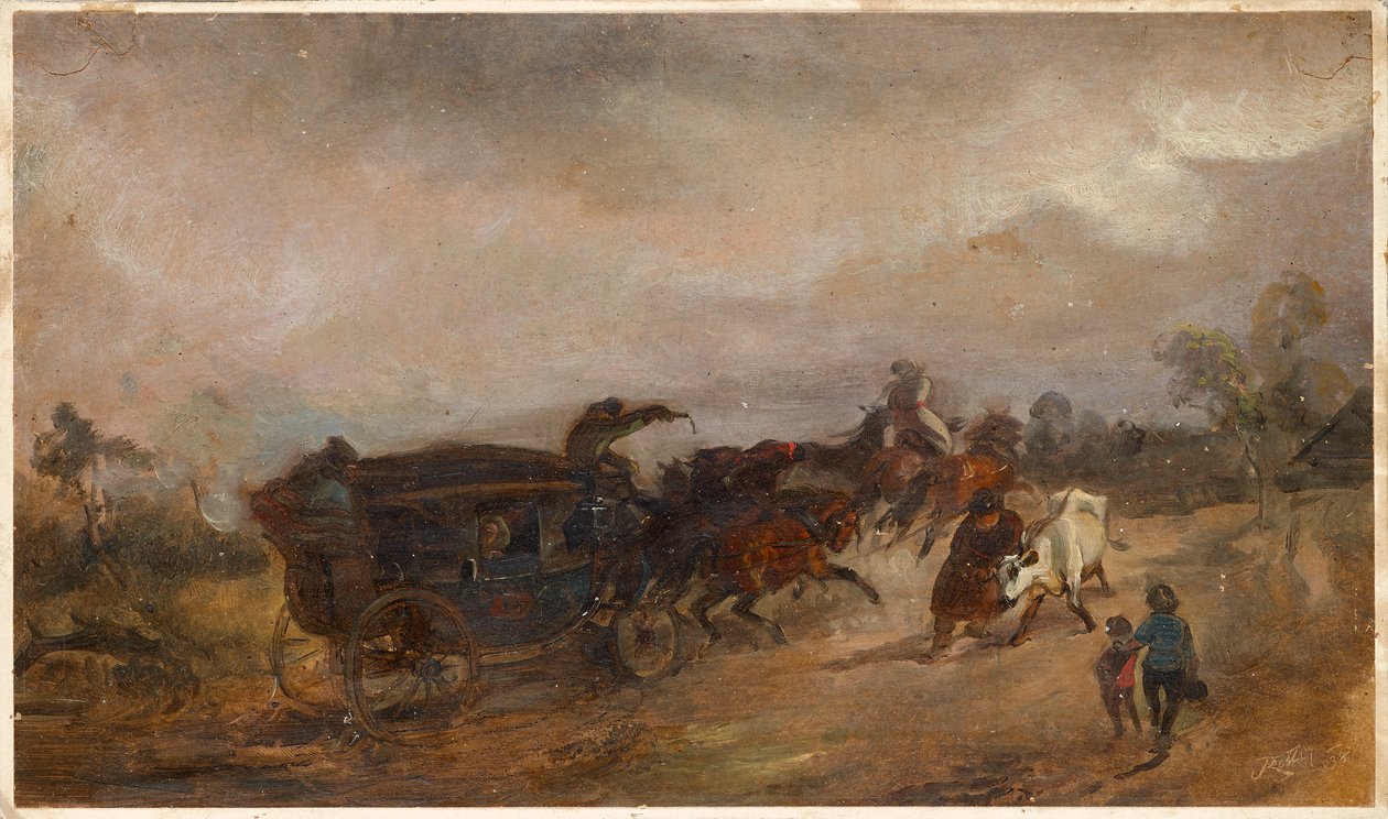 A postakocsi alkotó: Eduard Ritter