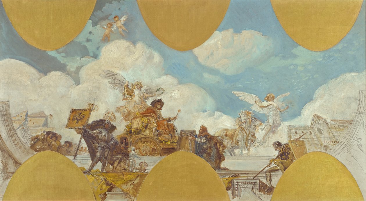 Az istenített von Kaiser Maximilian H. alkotó: Eduard Veith
