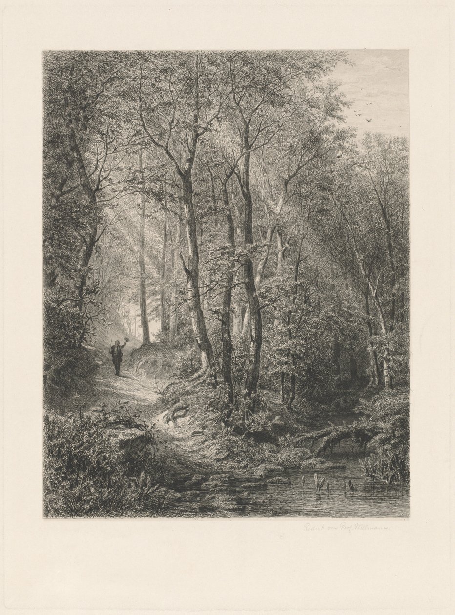 Tavaszi alkotó: Eduard Willmann, after Julius Mařák