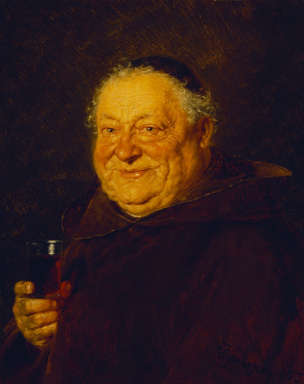 Jó sör, 1905 alkotó: Eduard von Grutzner