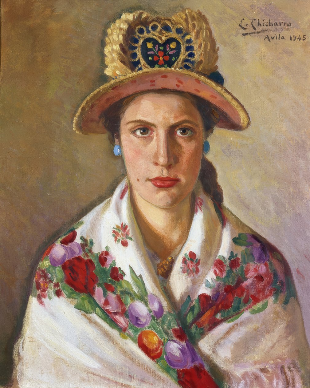 Nő Avilából alkotó: Eduardo Chicharro y Agüera