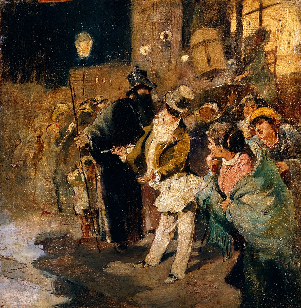 Karnevál, Dalbono Edward (1841-1915) alkotó: Eduardo Dalbono