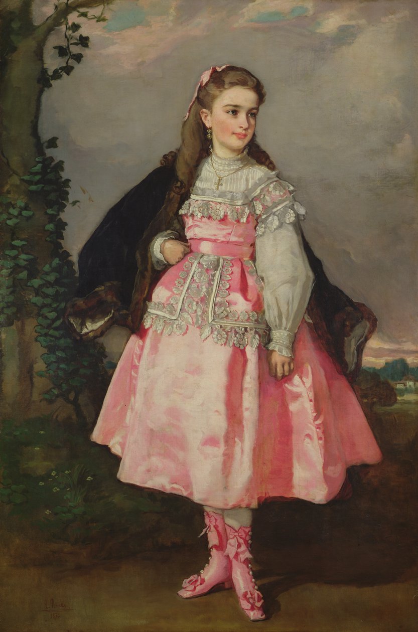 Santovenia grófnője, 1871 alkotó: Eduardo Rosales