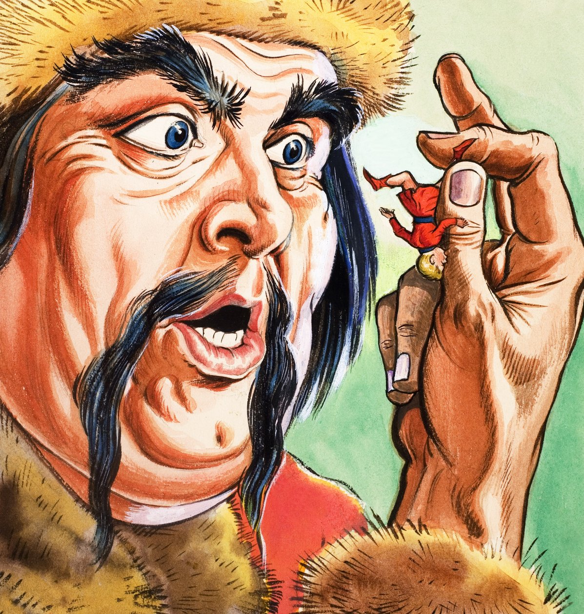 Tom Thumb fejjel lefelé alkotó: Eduardo Teixeira Coelho