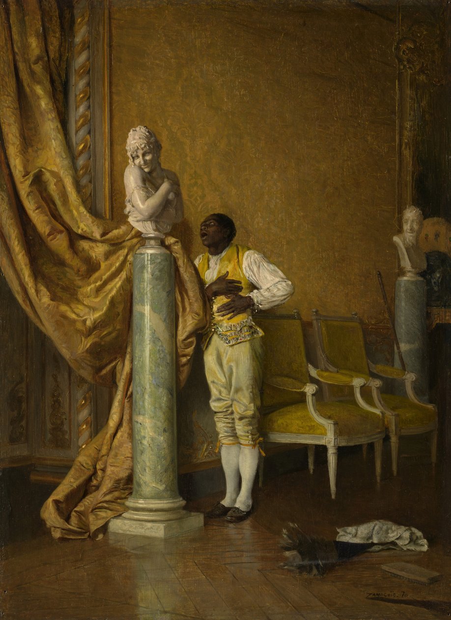 Plátói szerelem, 1870 alkotó: Eduardo Zamacois y Zabala