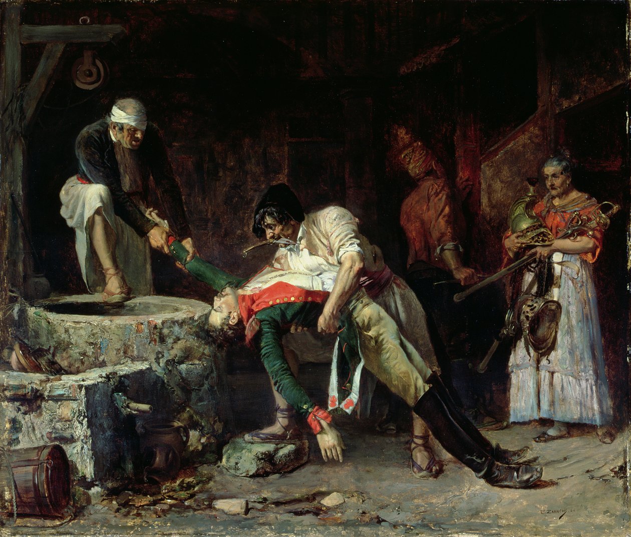 Spanyolország 1812 – francia megszállás alkotó: Eduardo Zamacois y Zabala