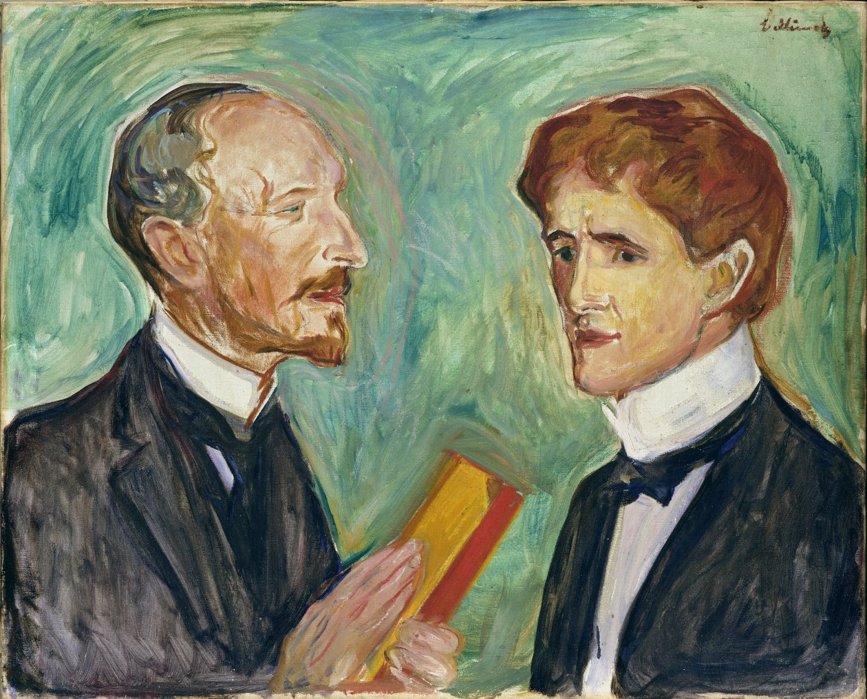 Albert Kollmann (1857-1915) és Sten Drevsen, 1901 alkotó: Edvard Munch