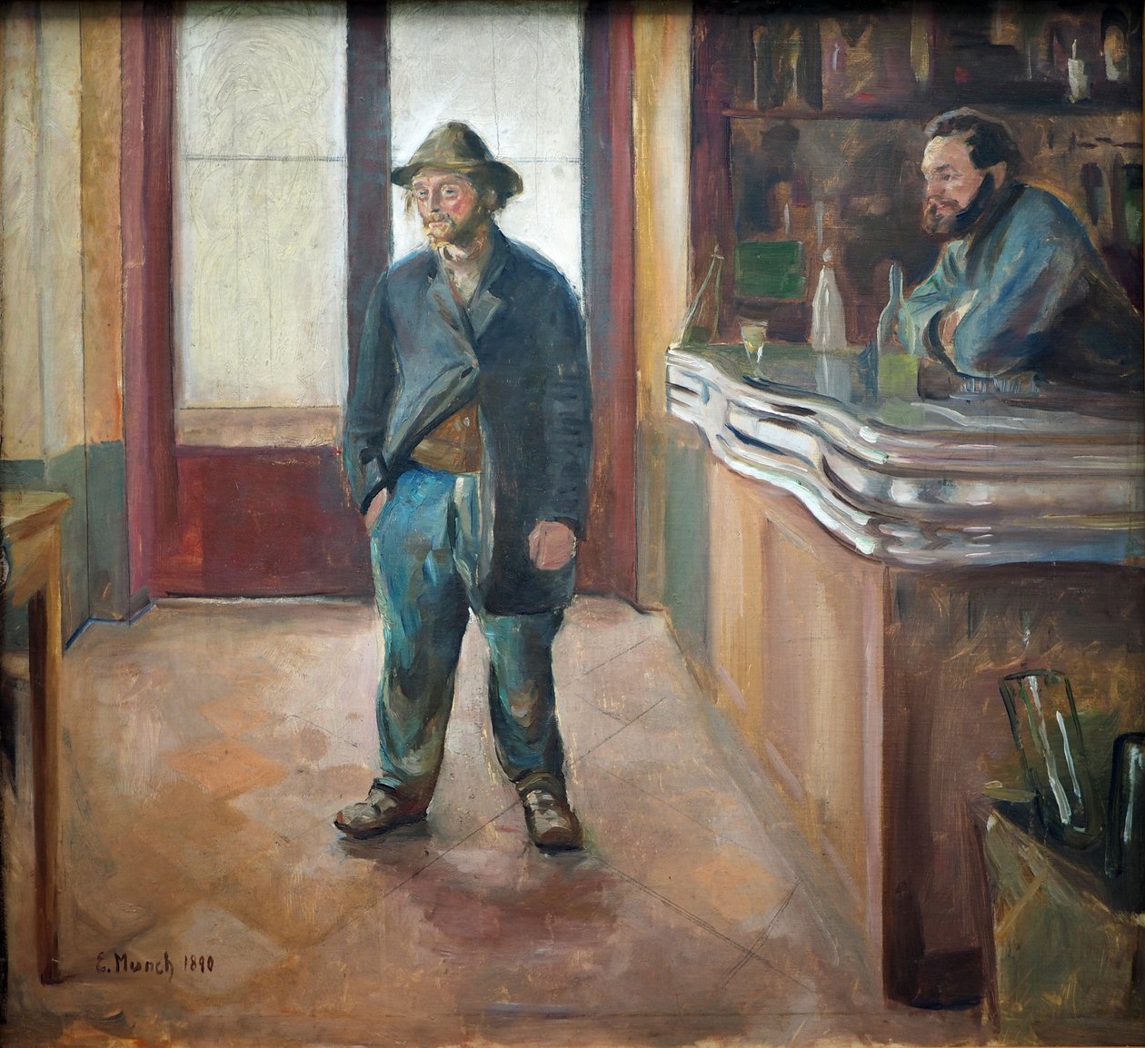 A Tavernában alkotó: Edvard Munch