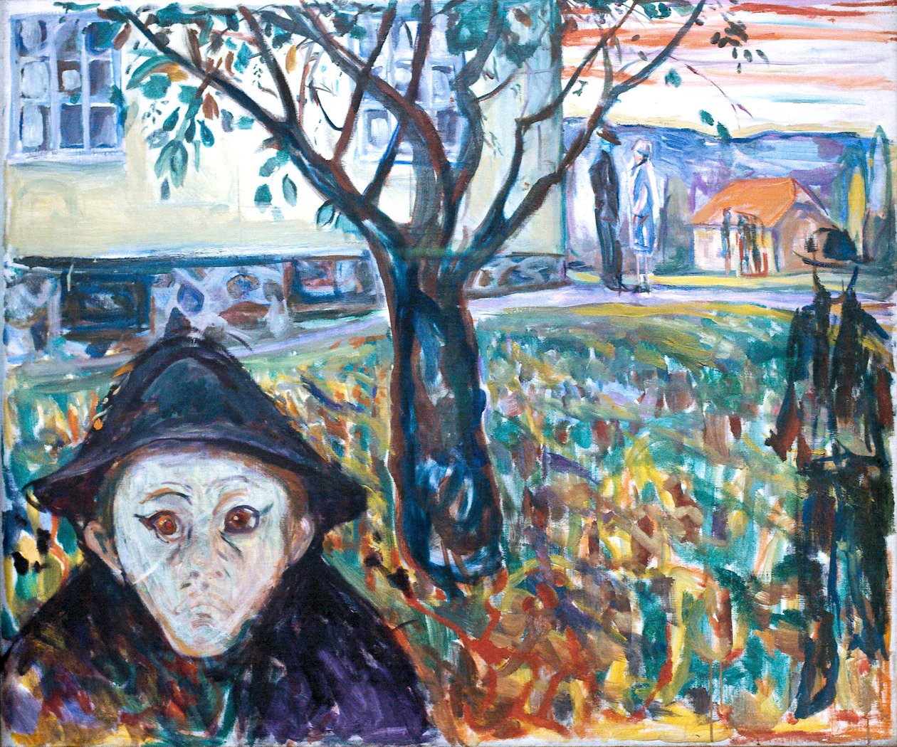 Féltékenység a kertben alkotó: Edvard Munch