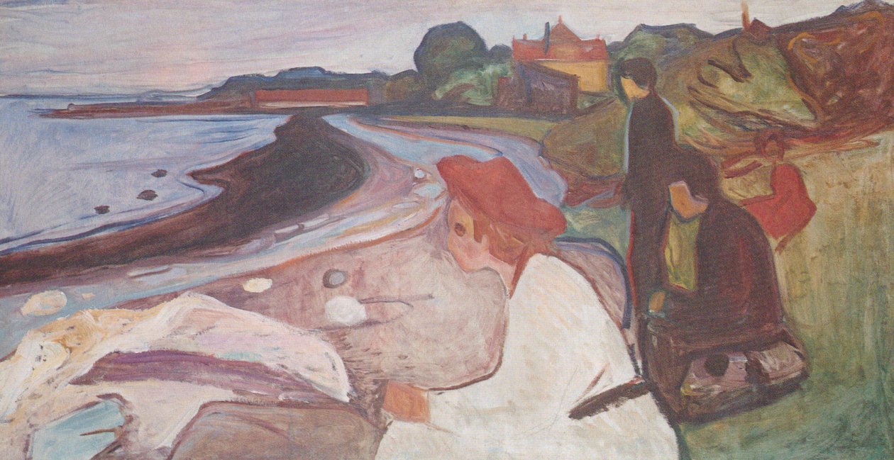 Ifjúság a tenger mellett alkotó: Edvard Munch