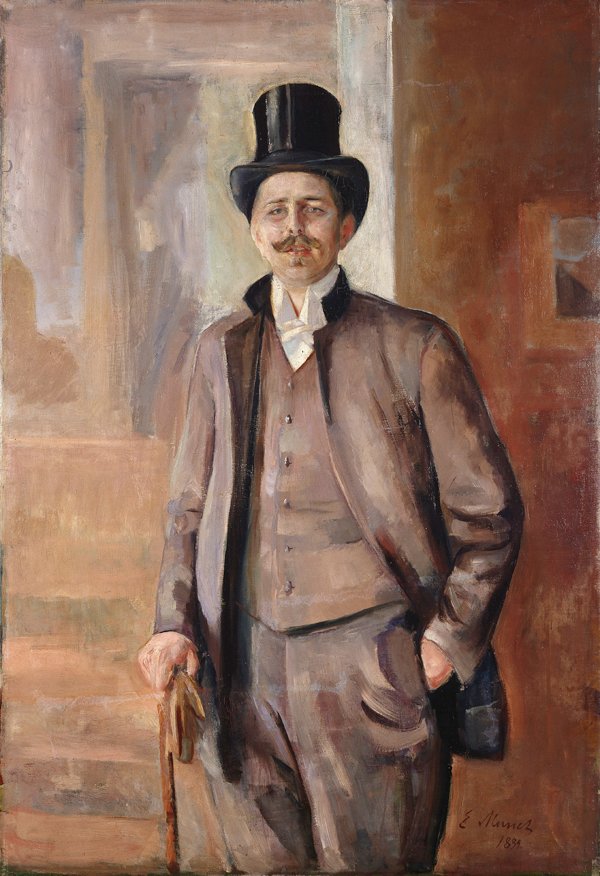Karl Dørnberger alkotó: Edvard Munch