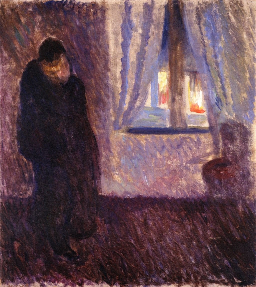 Csók az ablaknál alkotó: Edvard Munch