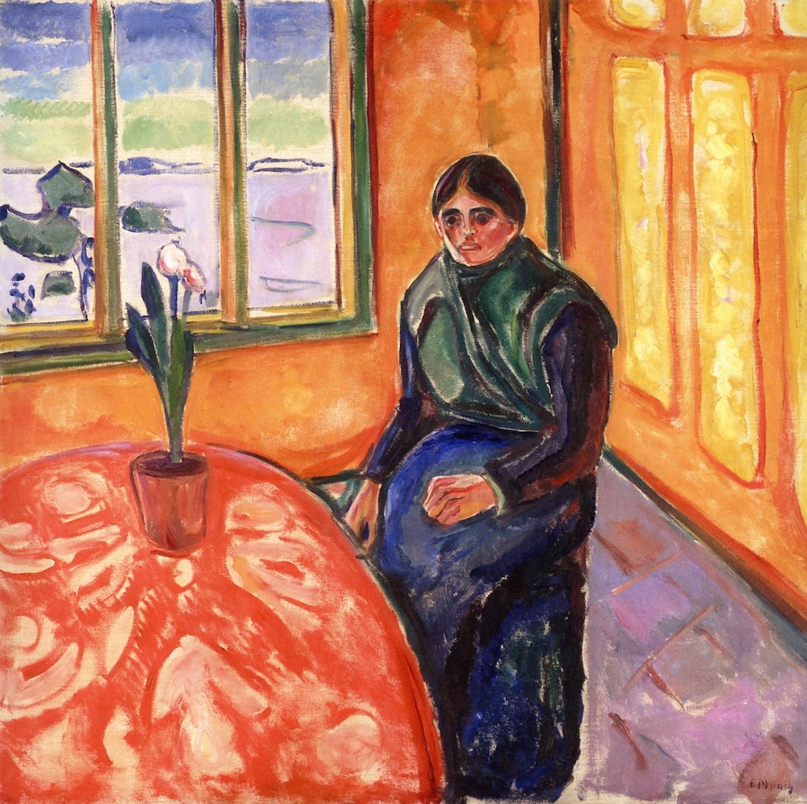 Melankólia alkotó: Edvard Munch