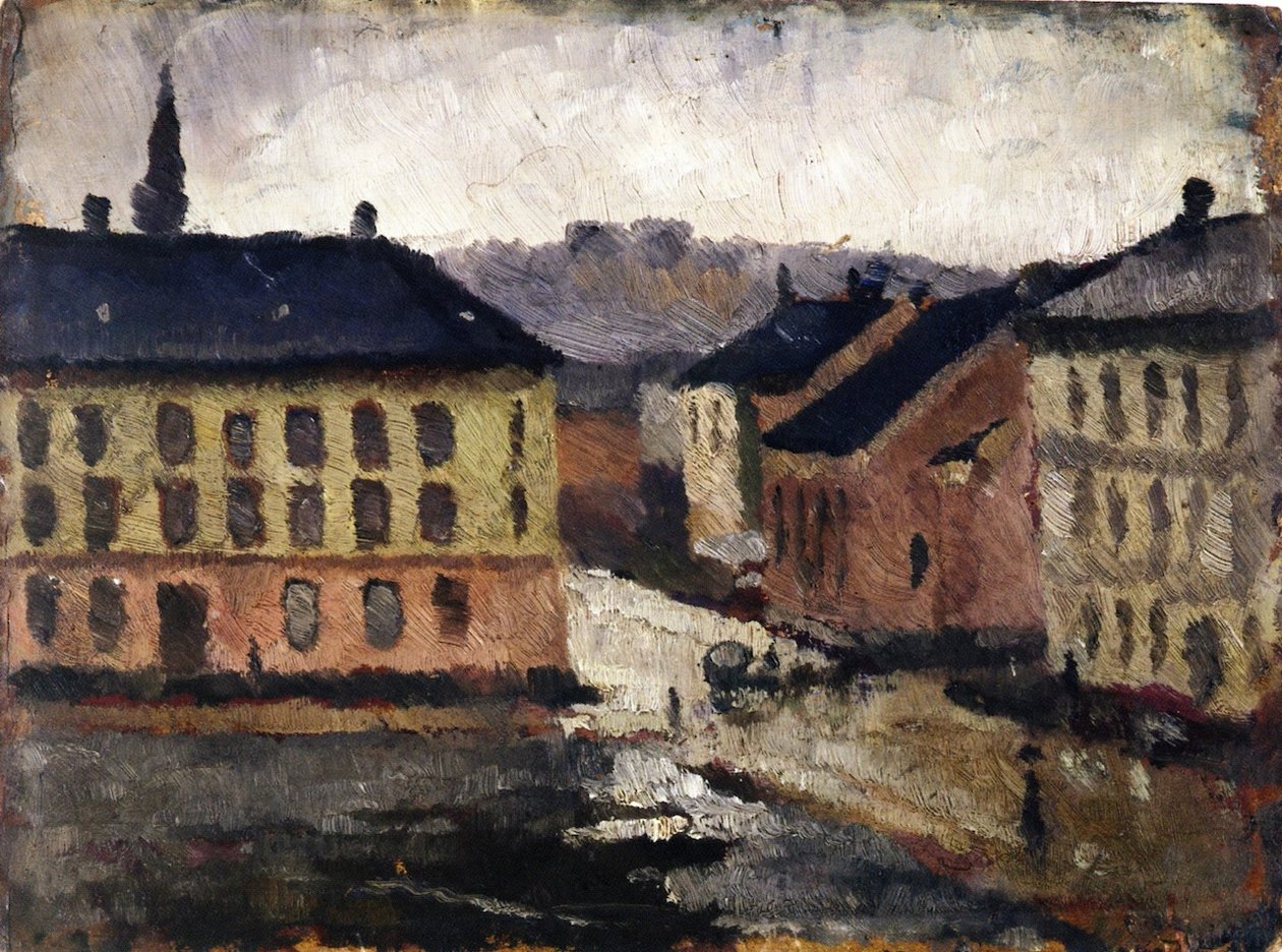 Olaf Ryes tér délkelet felé alkotó: Edvard Munch