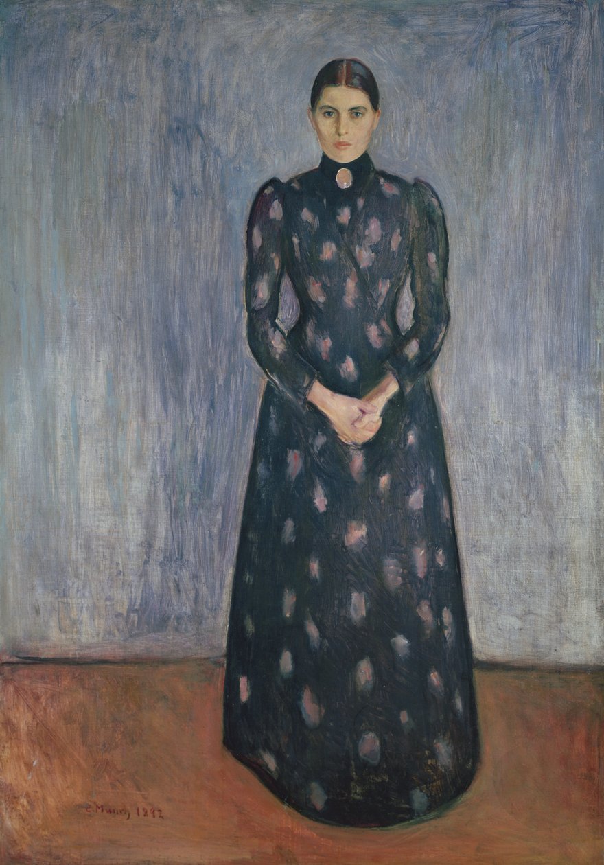 Inger Munch portréja alkotó: Edvard Munch