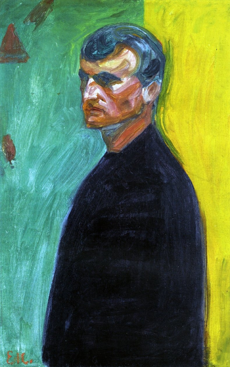 Önarckép, 1904 körül alkotó: Edvard Munch