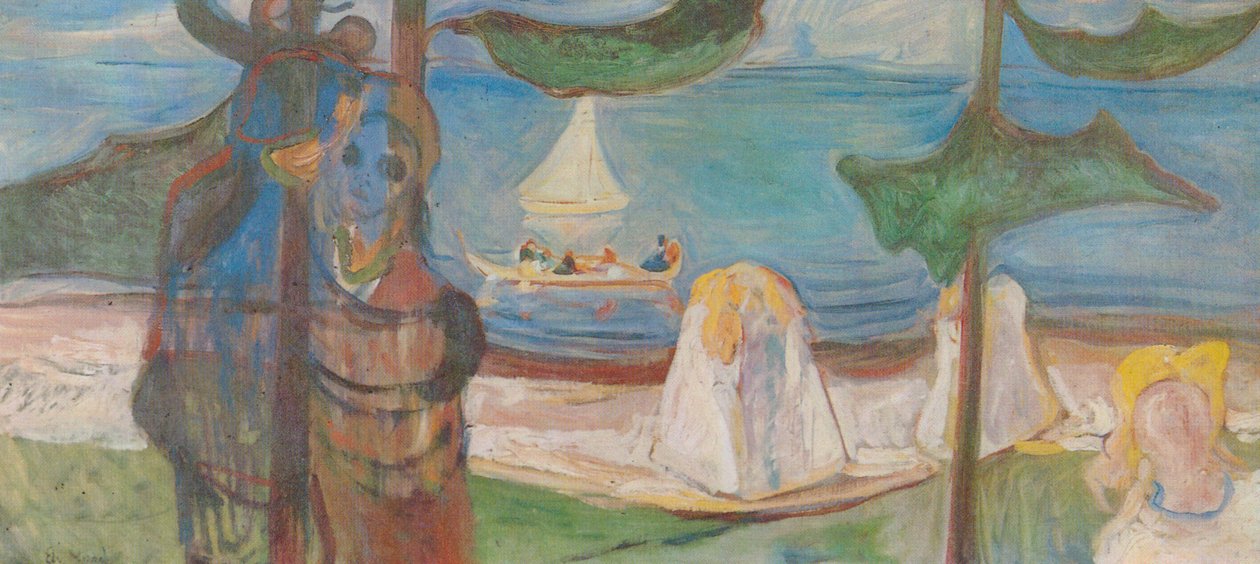 Nyári nap alkotó: Edvard Munch