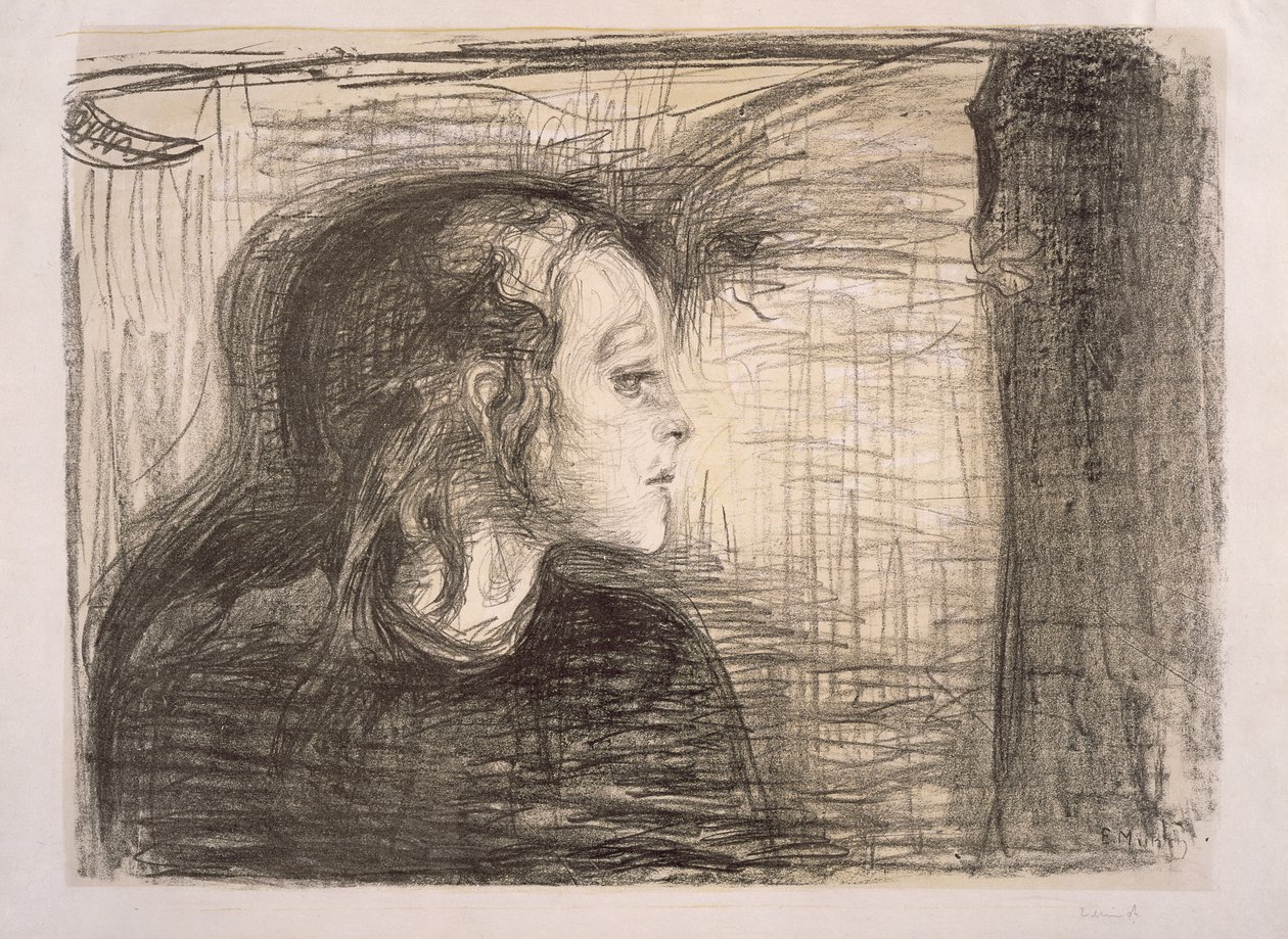 A beteg lány alkotó: Edvard Munch