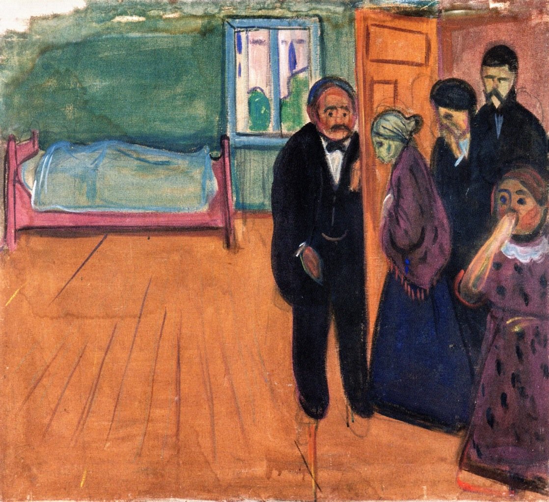 A halál szaga alkotó: Edvard Munch