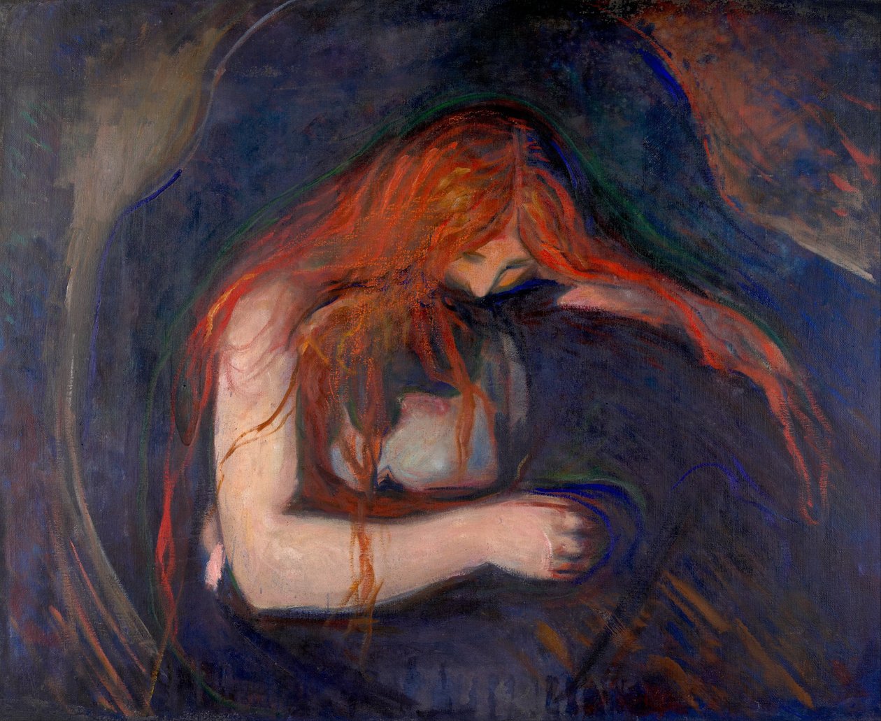 Vámpír alkotó: Edvard Munch