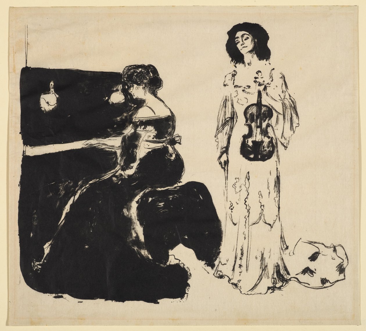 Hegedű koncert alkotó: Edvard Munch