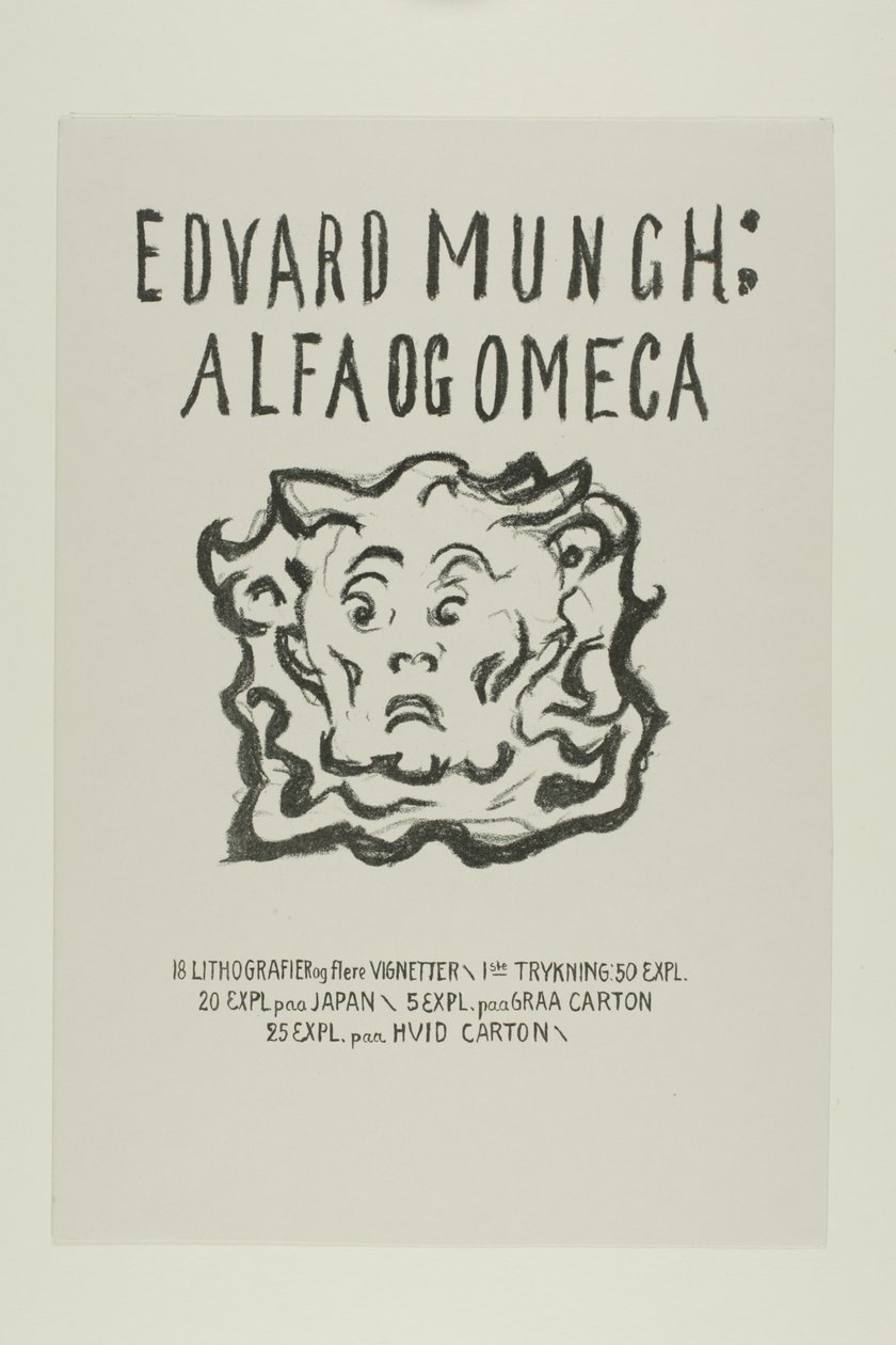 Alpha és Omega:Címoldal alkotó: Edvard Munch