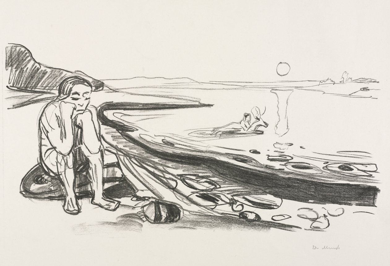 Alfa és Omega: Omega menekülése alkotó: Edvard Munch