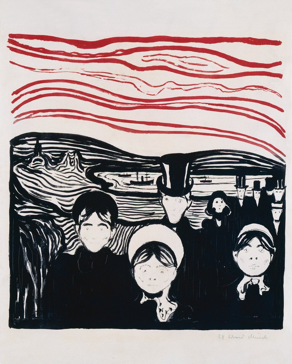 Félelemérzet alkotó: Edvard Munch