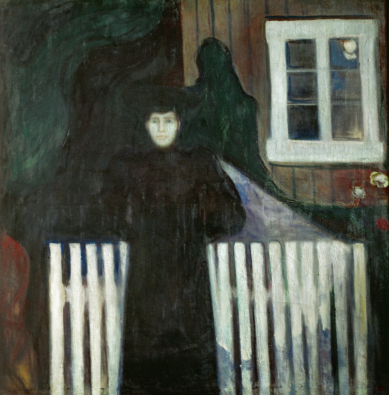 Anguish (olaj, vászon) alkotó: Edvard Munch
