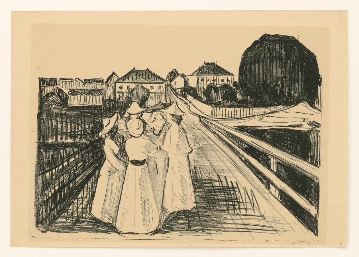 A hídon alkotó: Edvard Munch