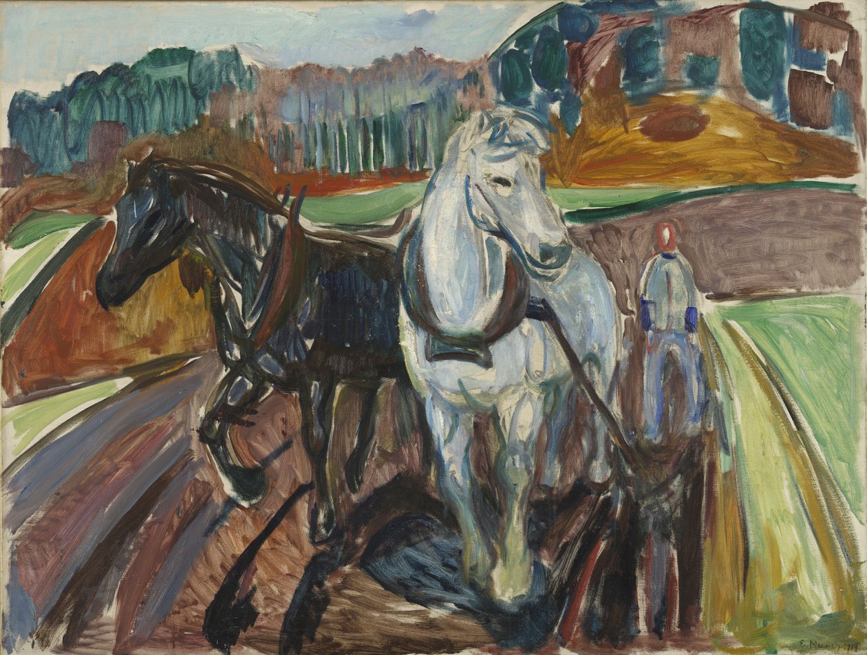 Őszi szántás alkotó: Edvard Munch