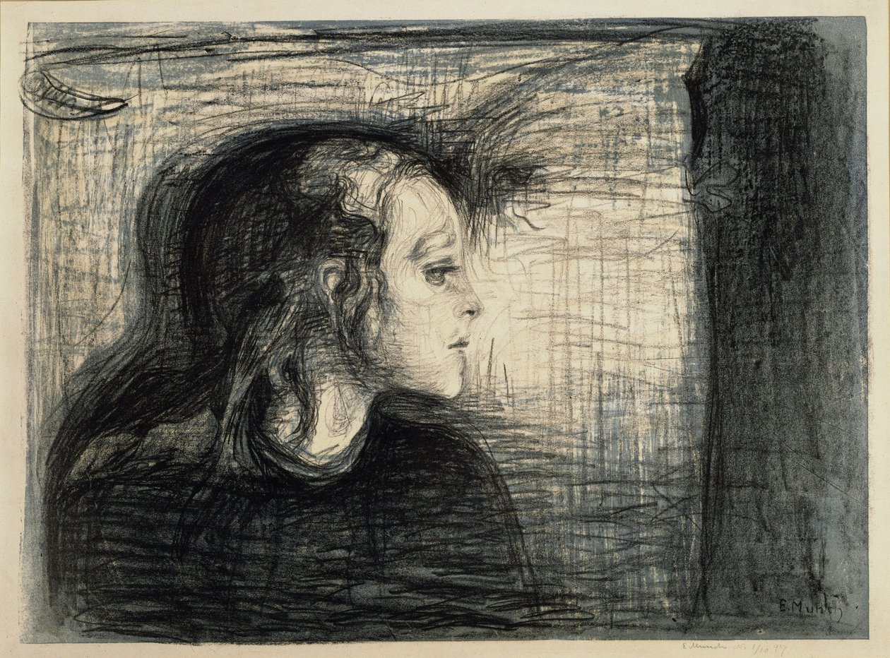 A beteg gyermek I. alkotó: Edvard Munch