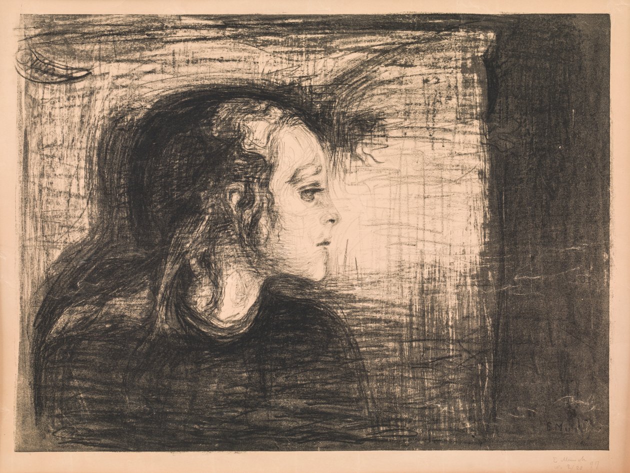 A beteg lány alkotó: Edvard Munch