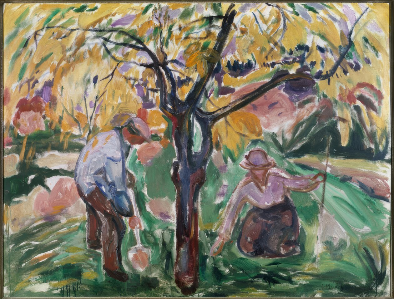 Az almafa alkotó: Edvard Munch