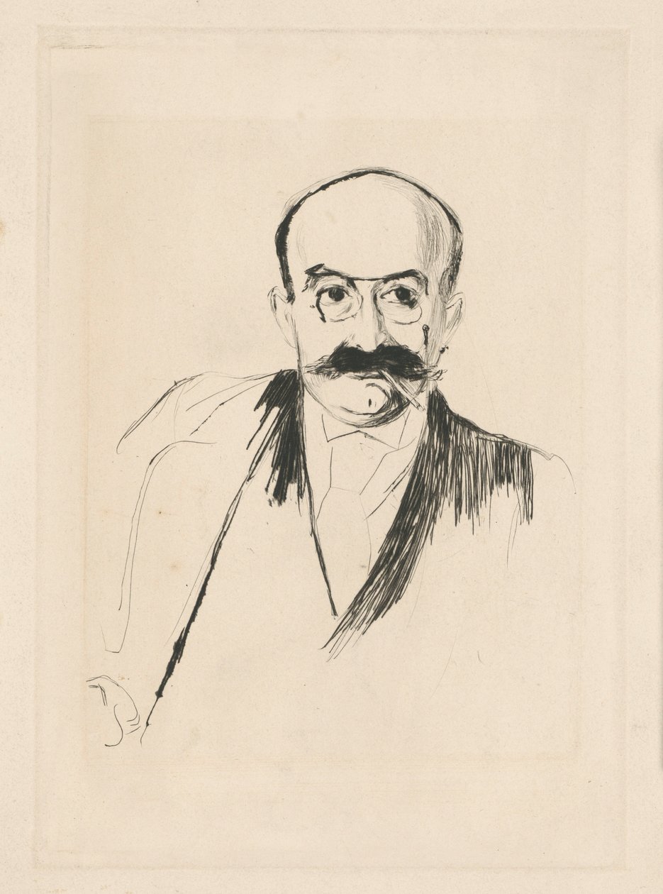 Dr. Max Asch alkotó: Edvard Munch