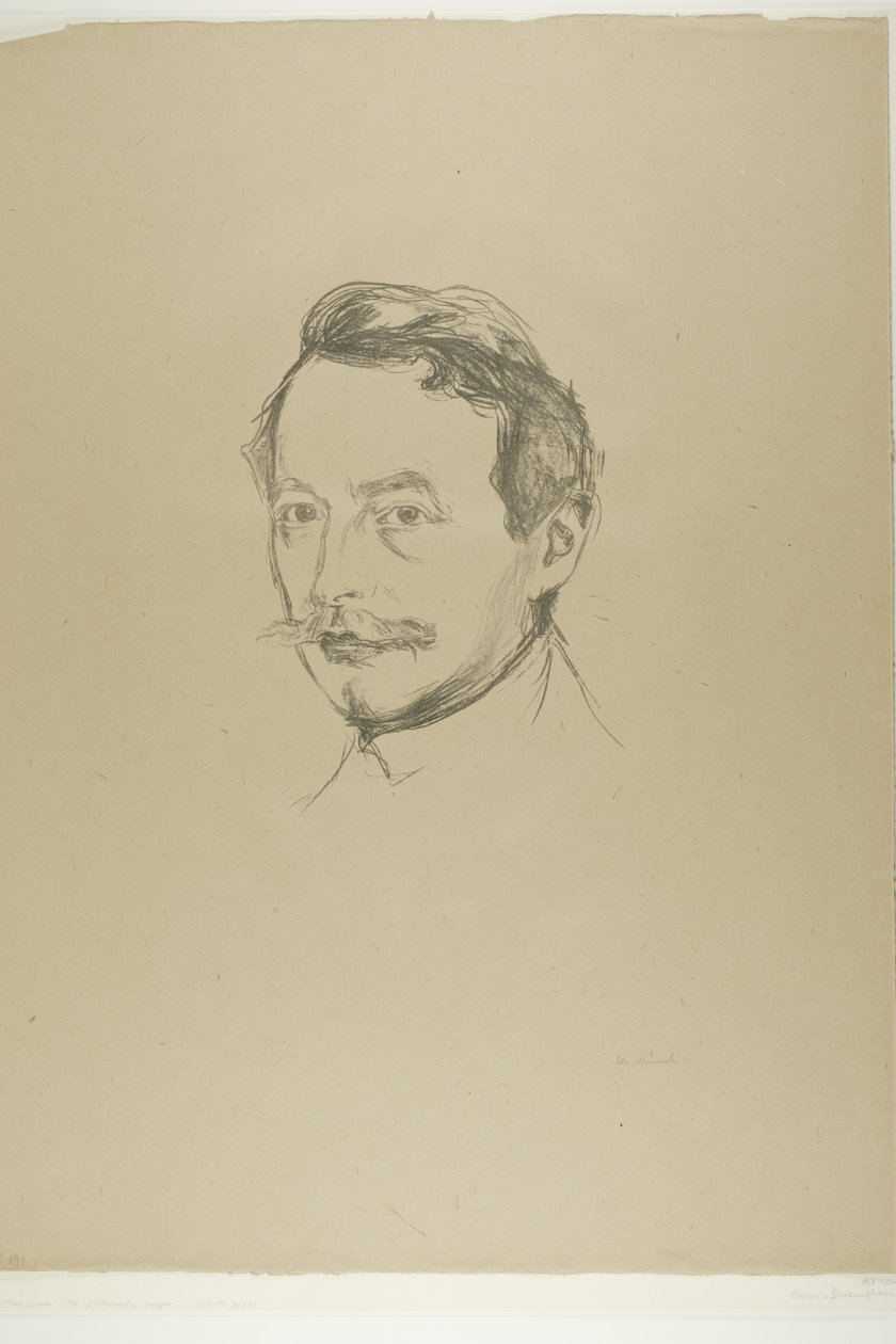 Dr. Max Linde alkotó: Edvard Munch
