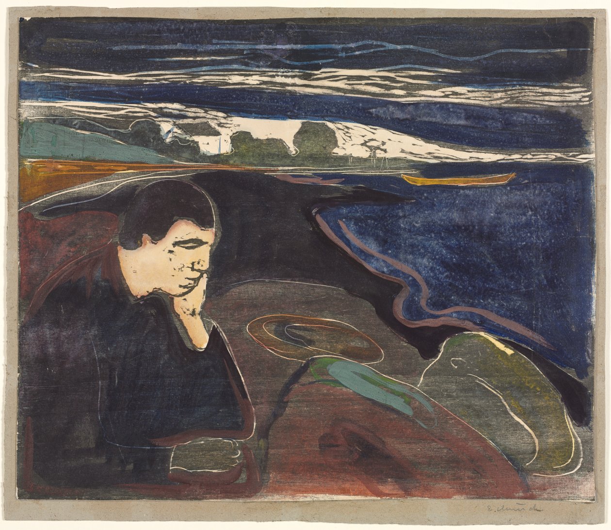 Est, Melankólia I. alkotó: Edvard Munch
