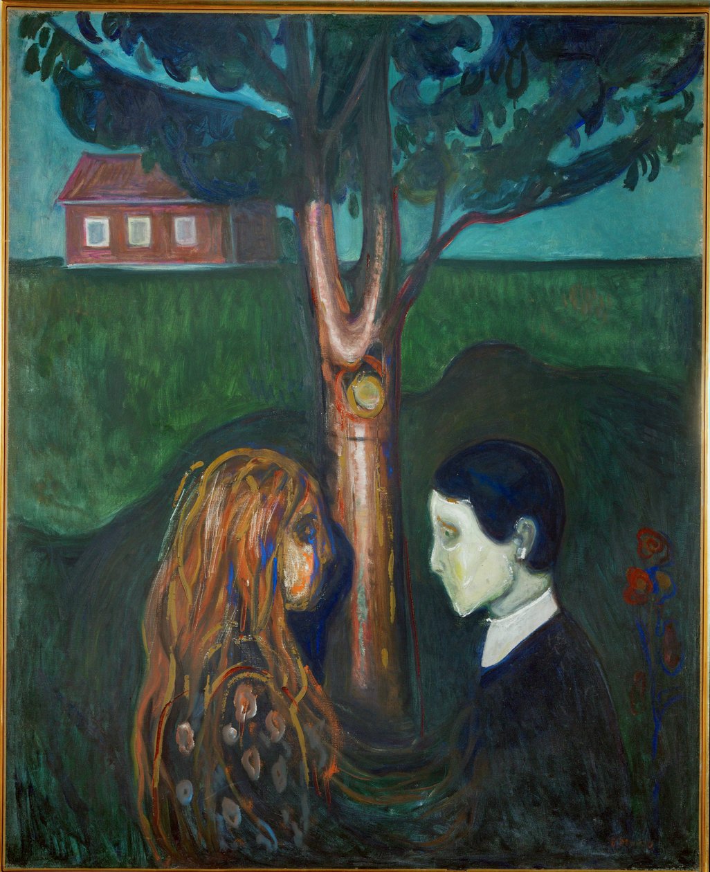 Szem a szemben (olaj, vászon) alkotó: Edvard Munch