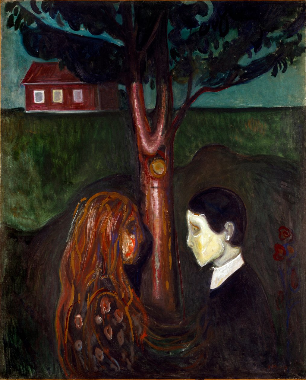 Eyes in the Eyes Painch Edvard Munch (1863-1944) 1894 V. 136x110 cm Oslo, Munch Múzeum (Musee Munch) Városi Művészeti Gyűjtemények alkotó: Edvard Munch
