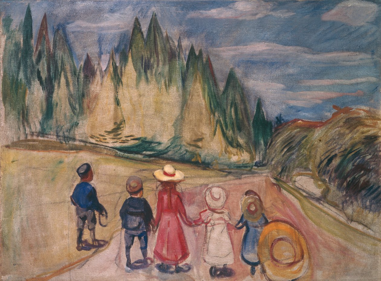 Mesebeli erdő alkotó: Edvard Munch