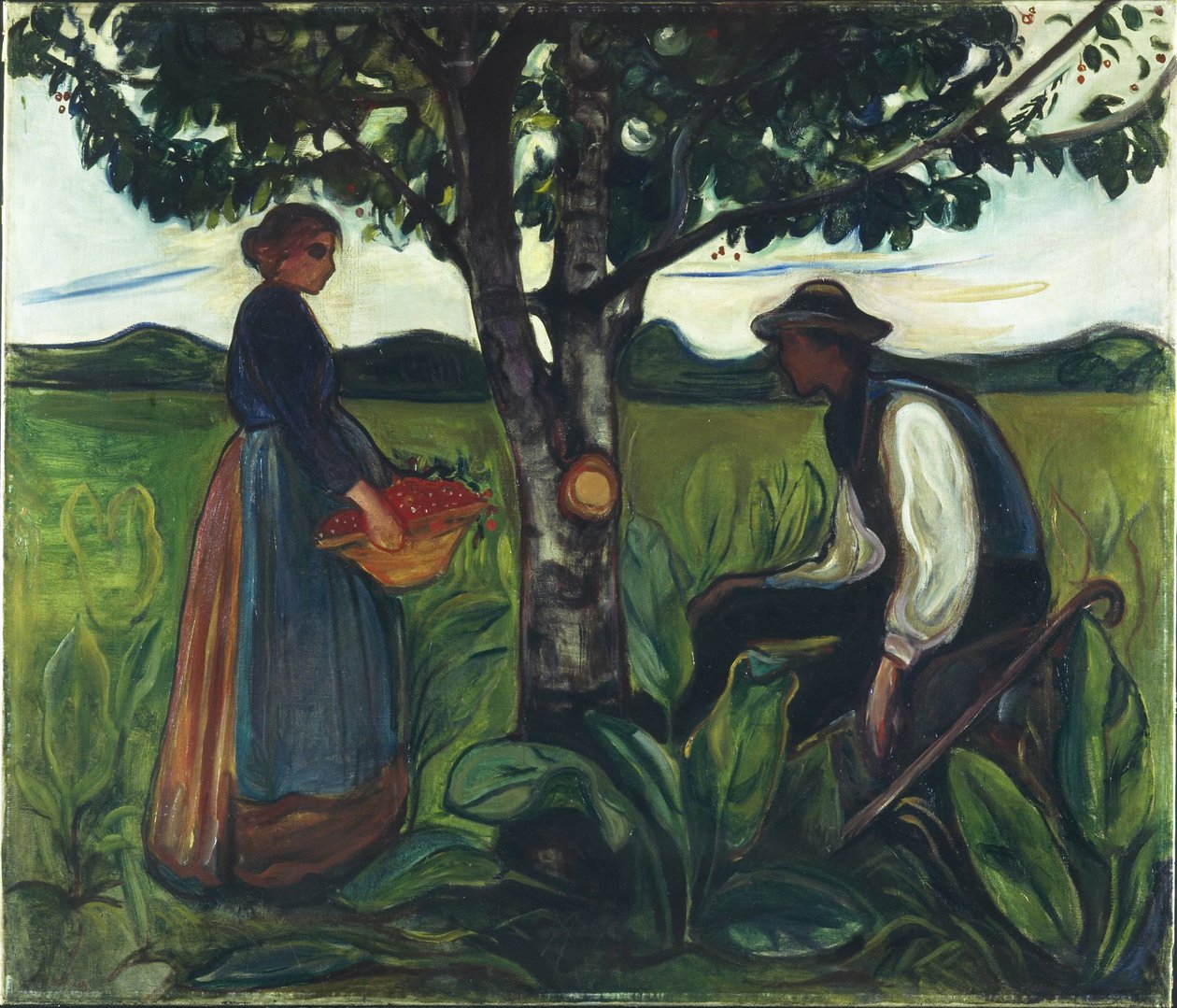 Termékenység, 1899-1900 körül alkotó: Edvard Munch