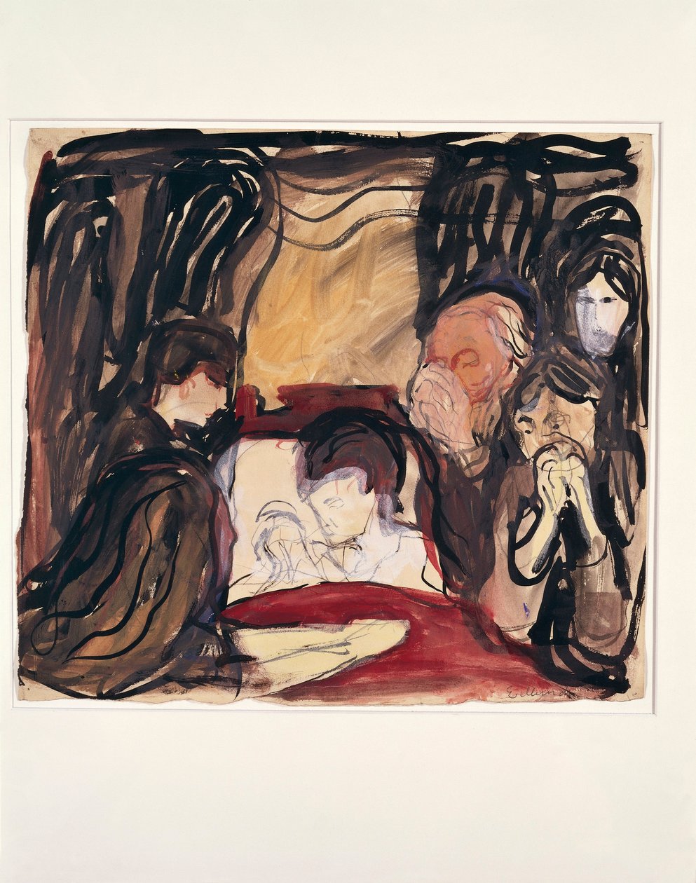 Láz alkotó: Edvard Munch