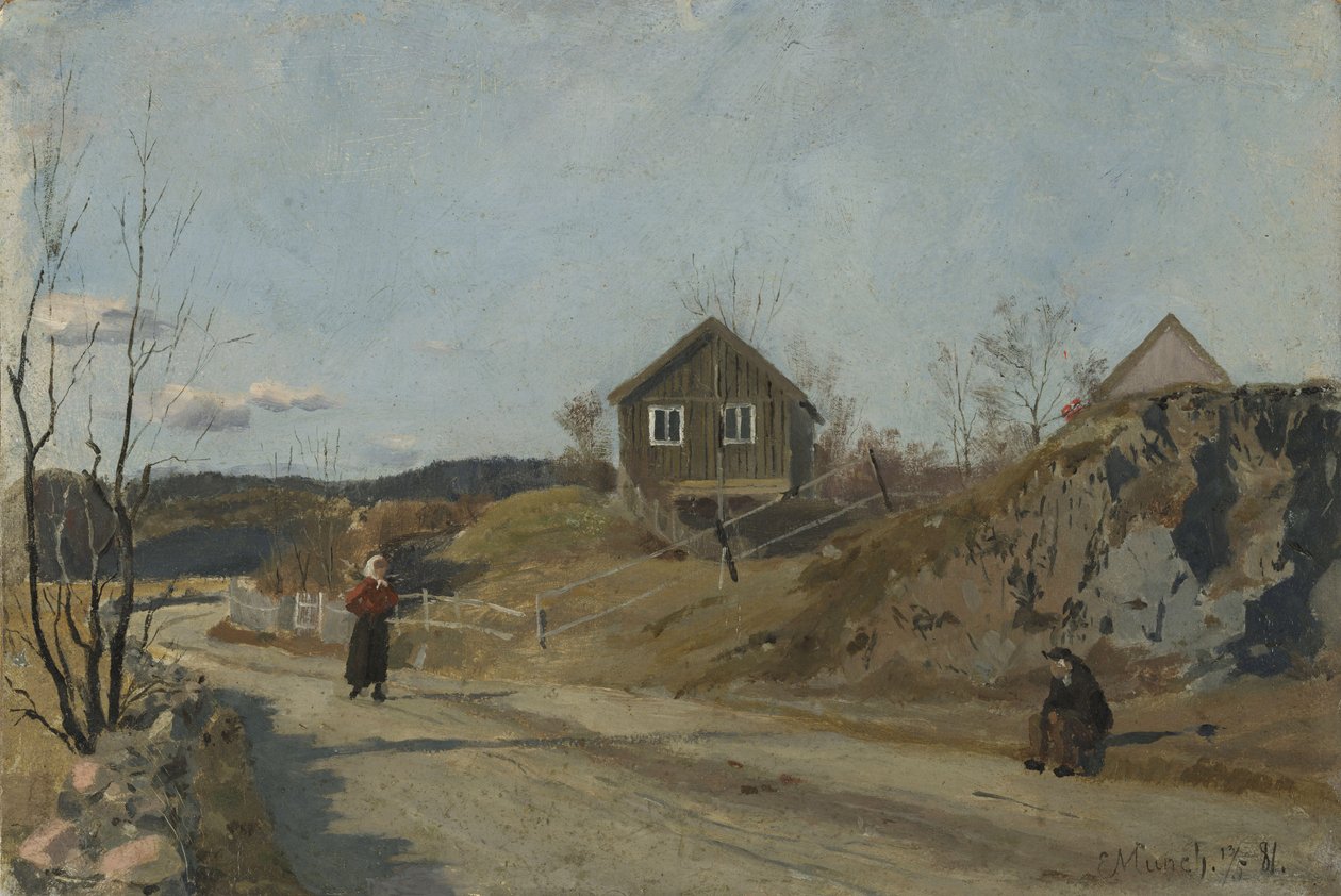 Vestre Akertől alkotó: Edvard Munch