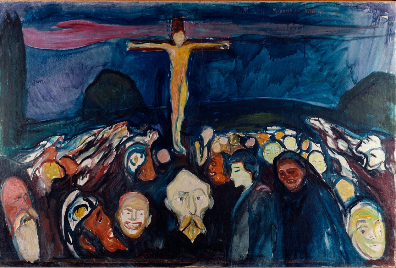 Edvard Munch (1863-1944) Golgota festménye 1900 (olaj, vászon) alkotó: Edvard Munch