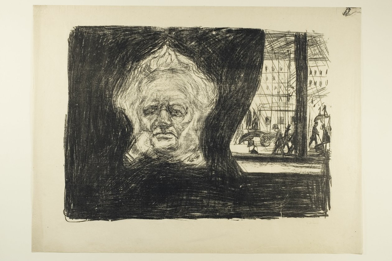 Henrik Ibsen a Grand Caféban alkotó: Edvard Munch